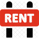 For Rent Advertisement Home Icon