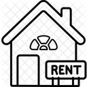 임대 광고 주택용 아이콘