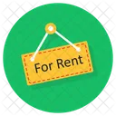 For Rent Hanger For Rent Tag For Rent Label Icon