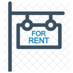 For Rent Banner  Icon