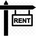 For Rent House For Rent Realty Sign Icon