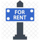 Rent Sign For Rent Icon