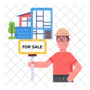 For Sale Property Sale Home Sale Icon