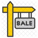 Real Estate House Sale Icon