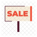 For sale house signboard real estate  Icon