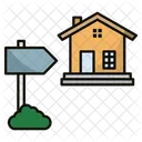 Real Estate House Sale Icon