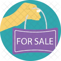 For Sale Sign  Icon