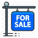 For Sale Signboard Icon