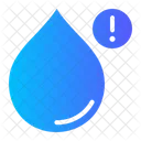 Forbidden Water Drop Liquid Icon