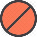 Forbidden Ban Block Icon