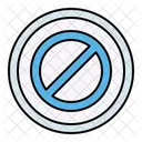 Forbidden Restricted Button Icon