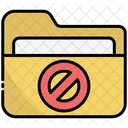 Forbidden Folder Files Icon