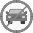 Forbidden Automobile Ban Icon