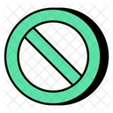 Ban Forbidden Stop Icon