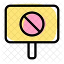 Forbidden Board Warning Forbidden Icon