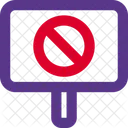 Forbidden Board Warning Forbidden Icon