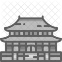 Forbidden City Palace Beijing Icon