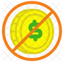 Forbidden Dollar Dollar Prohibition Icon