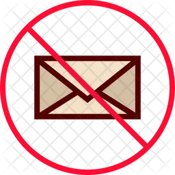 Forbidden Email  Icon
