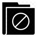 Stop Folder Forbidden Folder Icon