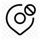 Forbidden Location Restricted Icon