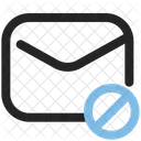Forbidden mail  Icon