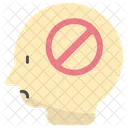 Forbidden Brain Think Icon