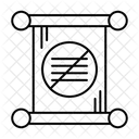 Forbidden Scroll Icon