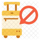 Protection No Suitcase Luggage Icon