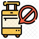 Forbidden Suitcase Icon