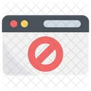 Forbidden Website  Icon