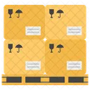 Liefertransformation Lieferservice Produktionslinie Symbol