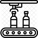 Produkt Produktionslinie Paket Symbol
