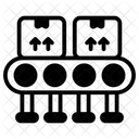Bandforderer Forderband Produktionslinie Symbol