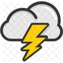Forecast Cloud Thunder Icon
