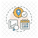 Forecast Planning Data Icon