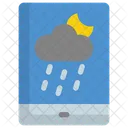 Mobile Weather Rain Icon