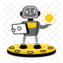 Forecast Robot Weather Robotics Icon