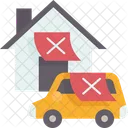 Foreclosure Mortgage Loan Icon