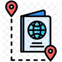 Foreign Location Document Icon