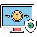 Antivirus Bank Check Foreign Exchange Icon