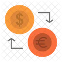 Foreign Exchange Money Conversion Currency Exchange Icon