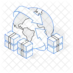 Foreign Shipment  Icon