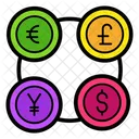 Foreign Trading Money Market Foreign Transaction Icon