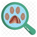 Forensic Experts Search Footprint Footprint Investigation Icon