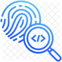 Forensics Security Digital Icon