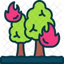 Forest Fire Wildfire Icon
