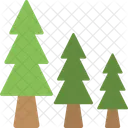 Fir Trees Winter Icon