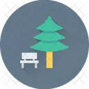 Forest Bench Pine Icon