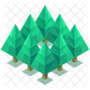 숲 정글 녹지 아이콘